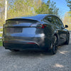 Rally Armor 20-22 Tesla Model Y Black UR Mud Flap w/ Dark Grey Logo