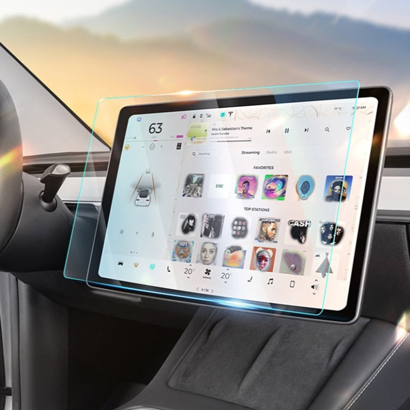 Tempered Glass Screen Protector for Center Control