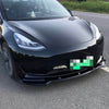 Aero Front Bumper Spoiler Lip For Model 3
