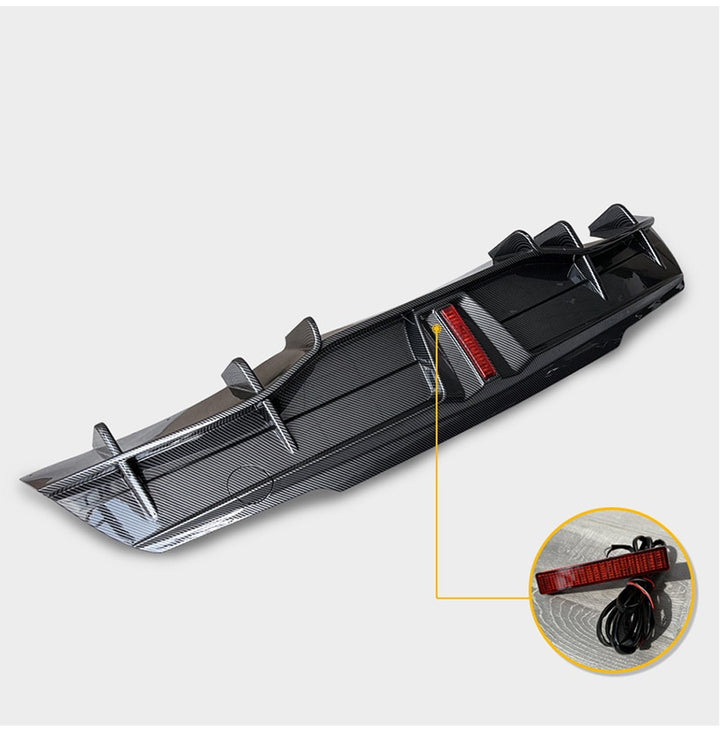 Rear Bumper Diffuser with Light for Model Y