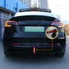Rear Bumper Diffuser with Light for Model Y