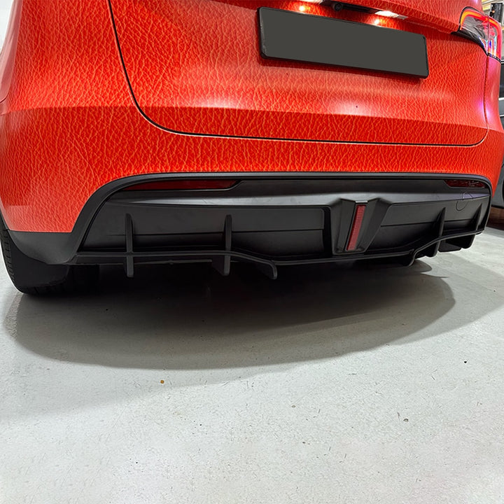 Rear Bumper Diffuser with Light for Model Y