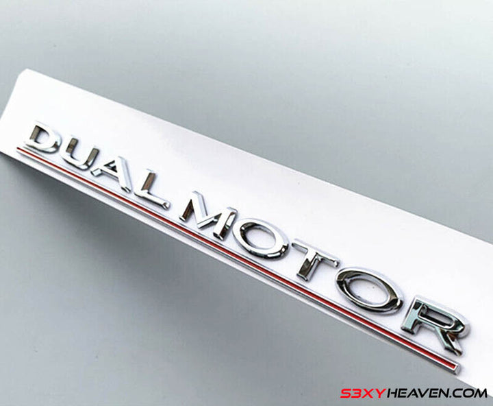Dual Motor Emblem Set