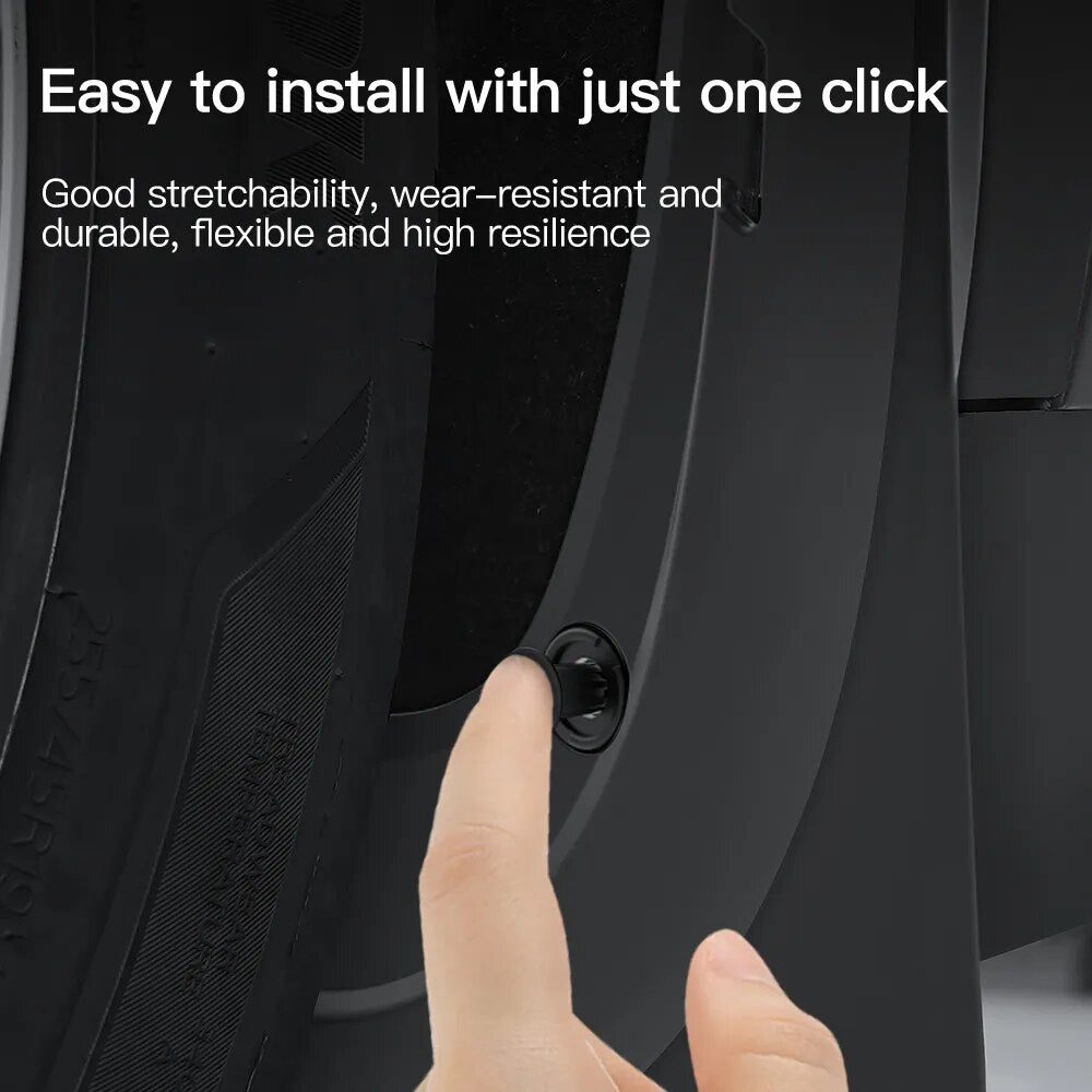 TPE Non Perforated Mudguard Set for Model 3/Y