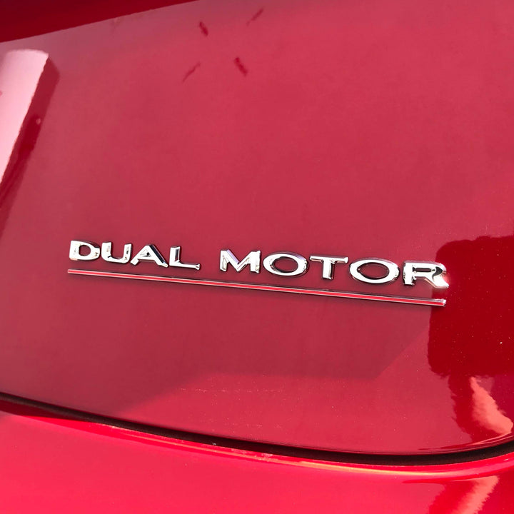 Dual Motor Emblem Set