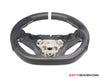 Handcrafted Steering Wheel for Model 3/Y - REAL Matte Carbon Fiber