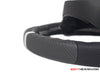 Handcrafted Steering Wheel for Model 3/Y - REAL Matte Carbon Fiber