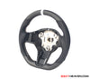 Handcrafted Steering Wheel for Model 3/Y - REAL Matte Carbon Fiber