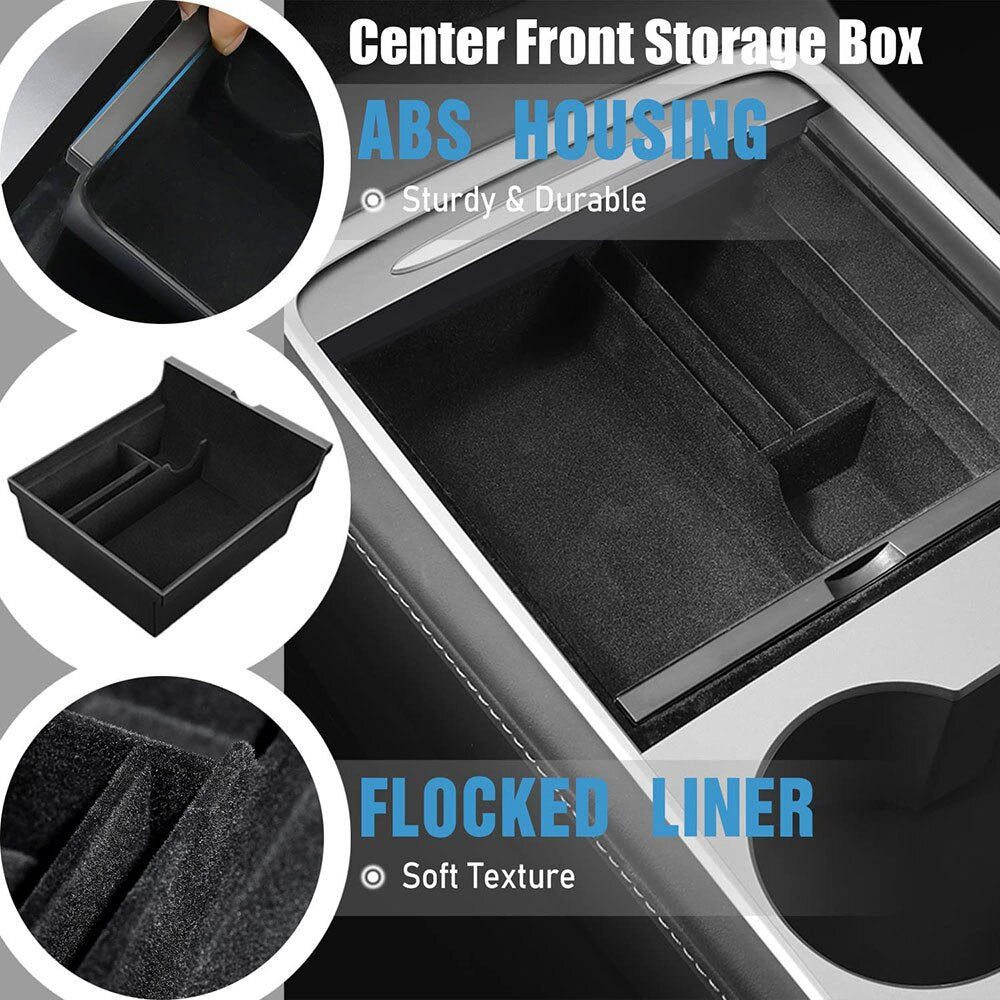 Center Armrest Hidden Storage Box