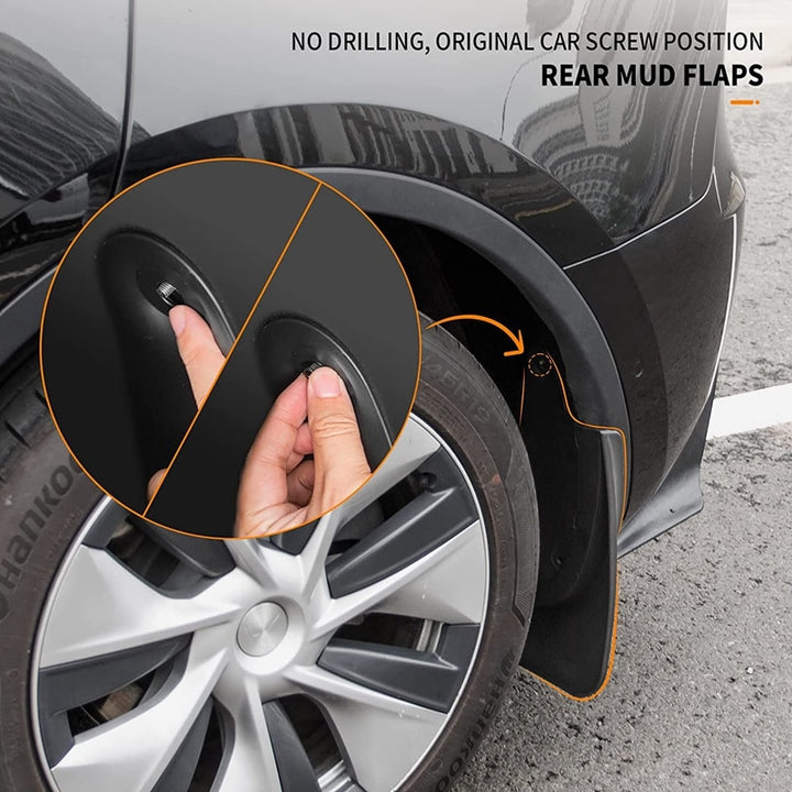 Fender Splash Guard Set for Model 3/Y